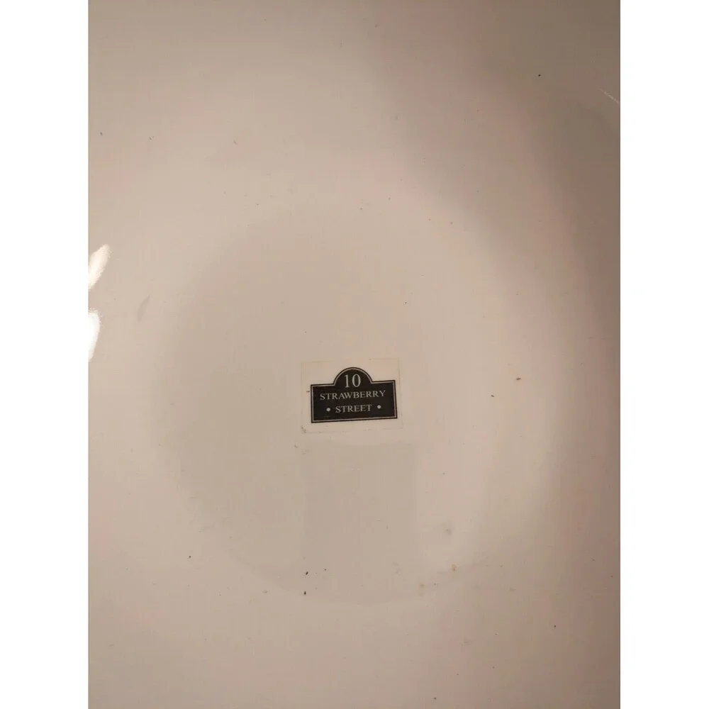 10 Strawberry Street White Pinch Bowl 12
